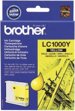 Inkjetpatrone yellow BROTHER LC1000Y