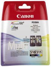 Value Pack PG-510/CL-511 sw+3-fbg. CANON 2970B010