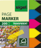sigel Pfeilhaftmarker/HN613, Pfeil, 5 Farben im Pocket. 45x60 mm, Inh.200