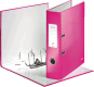 LEITZ Ordner WOW A4 180° breit/1005-00-23, pink metallic, 80mm