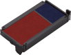 Trodat Ersatzkissen Swop Pad für 4912/6-4912-2DB, blau/rot, Inh. 2