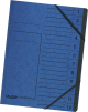 FALKEN Colorspan-Ordnungsmappe/11288099 blau 12-teilig