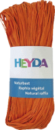 HEYDA Naturbast/204887794 30 m orange 50 g