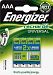 Energizer® Akkus Universal/ 635673, 500 mAh Micro AAA HR03 Inh. 4