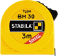 Stabila Taschenbandmaß BM 30 (W)/ 16450, L3 m x B12,5 mm