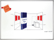 FRANKEN Schreibtafel PRO Line/SC8203 weiß magnetisch 120 x 90 cm, emailliert