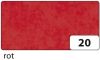 Drachenpapier 42g gefalzt rot FOLIA 82520 25Bg 70x100