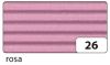 Bastelwellpappe rosa FOLIA 741026 50x70cm