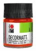 Decormatt Acryl zinnoberrot MARABU 1401 05 030 50 ml