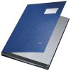 Unterschriftsmappe 10 Fächer blau LEITZ 5701-00-35 Einband PP-kaschiert