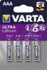 Batterie AAA 4ST VARTA 6103 301 404 Lithium