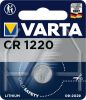 Batterie Knopf Lithium 3V CR1220 1er VARTA 06220101401