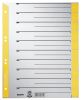 Trennblatt A4 grau/gelb LEITZ 1652-00-15 100ST ungeöst