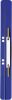 Heftstreifen PP 3.5x31cm 25ST blau LEITZ 3711-00-35 m. Kunststoffdeckleist