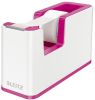 Tischabroller WOW +1RL weiß/pink LEITZ 5364-10-23 Duo Colour