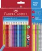 Farbstifte 18ST+6ST sortiert FABER CASTELL 201540 Colour Grip