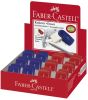 Radierer Sleeve Mini rot/blau FABER CASTELL 182411