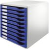 Schubladenbox 10 Laden blau LEITZ 5281-00-35