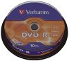 DVD-R 10er Spindel 4,7Gb120min VERBATIM 43523