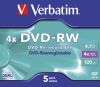 DVD-RW 5erPack VERBATIM 43285 4.7GB/120M