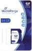 Speicherkarte Memorycard SDHC MEDIARANGE MR965 64GB