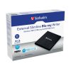 Laufwerk Slimline Blu-ray schwarz/grau VERBATIM 43890