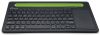 Tastatur schwarz/grün MEDIARANGE MROS131