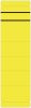 Rückenschild kurz breit gelb NEUTRAL 5847 skl Pg 10St