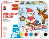 Window Color Set 6tlg. MARABU KiDS 03060 000 00003 Christmas
