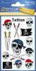 Tattoo Piraten-Totenkopf fbg. ZWECKFORM 56632