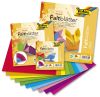 Faltblatt Duo 50BL 10 Farben sortiert FOLIA 499/2020 80g 20x20cm