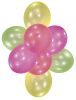 Luftballon Neon 10ST sort. 9901839 27,5cm