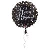 Folienballon Happy Birthday Sparkling AMSCAN 3406201 D43cm