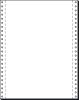 Endlospapier 12'x240 mm blanko SIGEL 12241 1-fach 70g 2000 Blatt