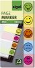 Haftmarker Smile 5 Farben SIGEL HN502 50x100mm