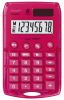 Taschenrechner pink REBELL RE-STARLETP BX Solar/Batterie