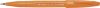 Faserschreiber SignPen Brush orange PENTEL SES15C-F Pinselspitze 0,2-2mm
