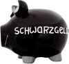 Spardose Schwein groß schwarz KCG 100005 Schwarzgeld